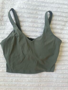 CRZ YOGA Gray Longline Sports Bra